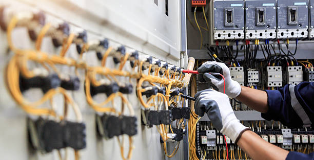 Professional Electrician technician working in Whitewater, KS